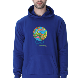 "Sacred Waves Hoodie | The Path of Flow"