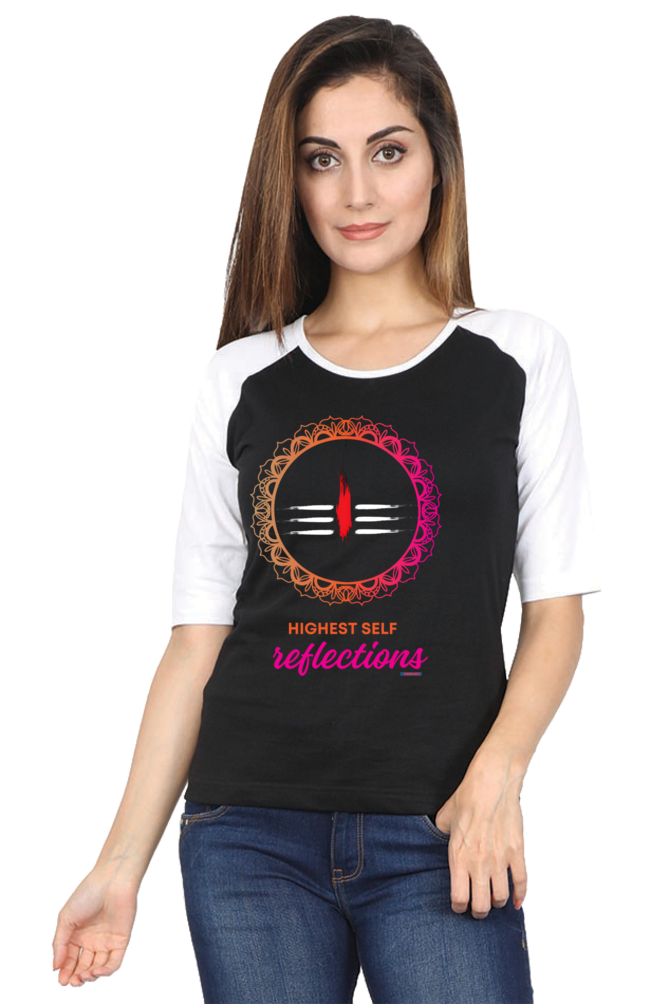 Highest Self (Dark) Raglan Tee β Empower in Style ππ