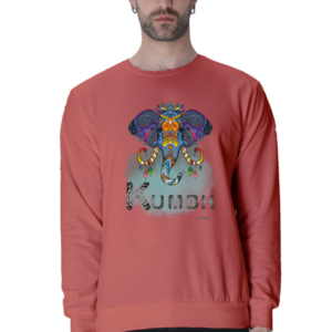 Kumbh Aura Sweatshirt | Celebrate with the Spirit of the Elephant