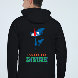 Maha Kumbh Divine Vibes Zip Hoodie