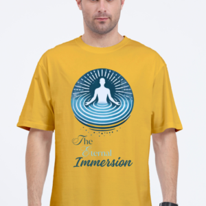 Eternal Harmony Oversized T-shirt | Dive into the Infinite Consciousness.