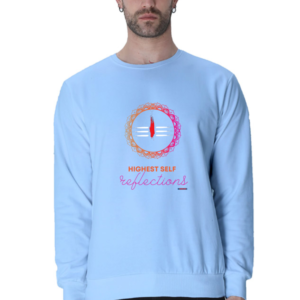 Highest Self Sweatshirt (Dark) | Embrace Your Inner Divine Reflections