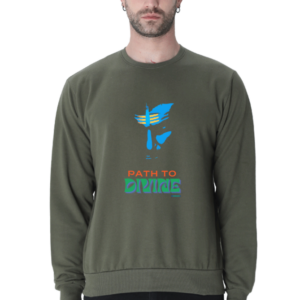 Divine Vibes Sweatshirt (LIGHT) | Embrace the Power of Shiva’s Path