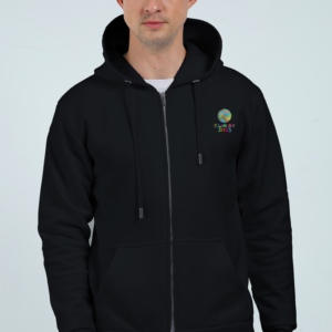 Sacred Waves Kumbh 2025 Zipped Hoodie